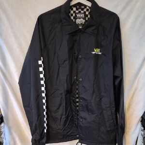 Vans X Spongebob Men's Black Windbreaker